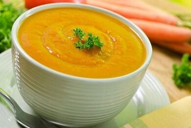 овочевий суп пюре при гастриті